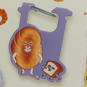 pan dorobo / bread thief acrylic carabineer